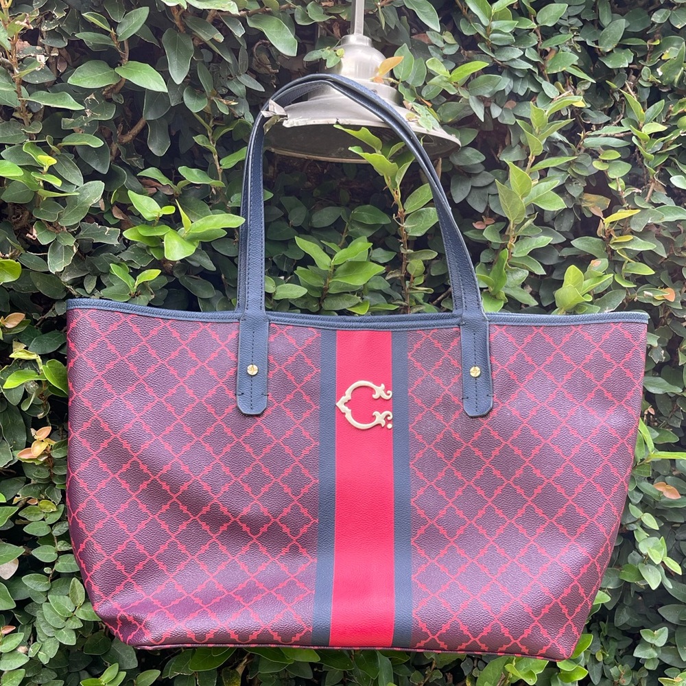C Wonder Tote Red and Blue